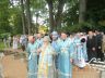 Божественная литургия в день обретения Пюхтицкой иконы Божией Матери, именуемой 